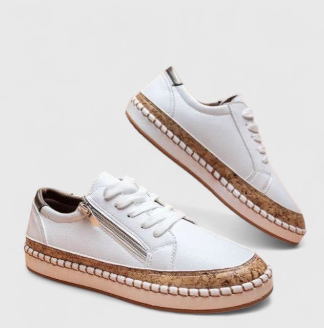 Thea | Women's Cork Platform Orthopedic Shoes Lifestyle