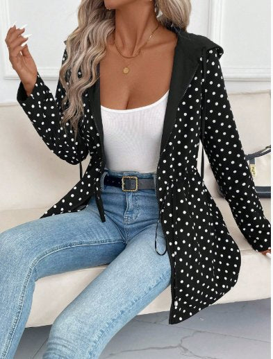 Thea | Women's Reversible Leopard Coat Side