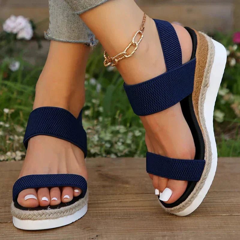 Vera | Women's Elegant Chain Strap Sandals Angle