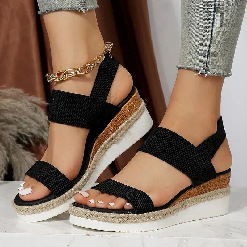 Vera | Women's Elegant Chain Strap Sandals Back