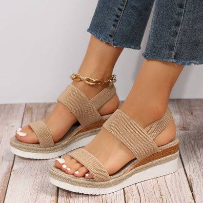 Vera | Women's Elegant Chain Strap Sandals Front