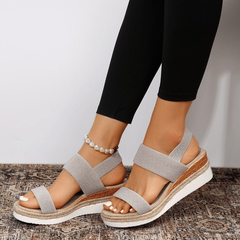 Vera | Women's Elegant Chain Strap Sandals Full