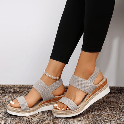 Vera | Women's Elegant Chain Strap Sandals Full