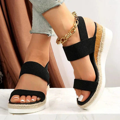 Vera | Women's Elegant Chain Strap Sandals Side