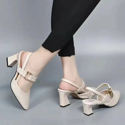 Vera | Women's Orthopedic Comfort Heels Close Up