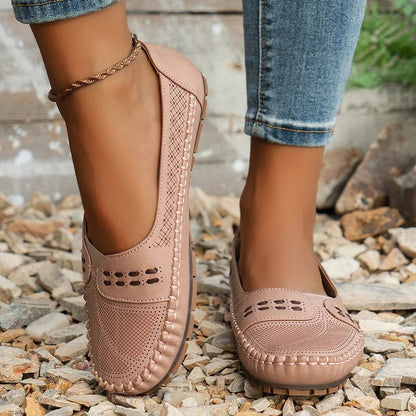 Veronique | Women's Perforated Stylish Orthopedic Shoes View 13