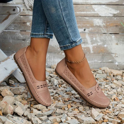 Veronique | Women's Perforated Stylish Orthopedic Shoes View 15