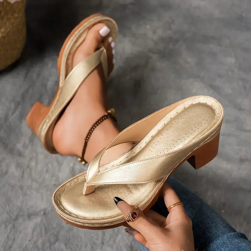 Violette | Women's Orthopedic Platform Wedge Slippers Alternate