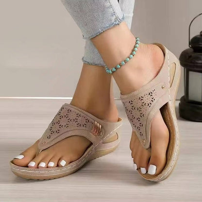 Vivienne | Women's Rhinestone Orthopedic Walking Sandals View 13