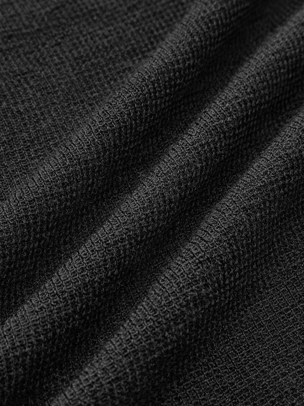 Wool-Blend Turtleneck Sheer Sweater View 17