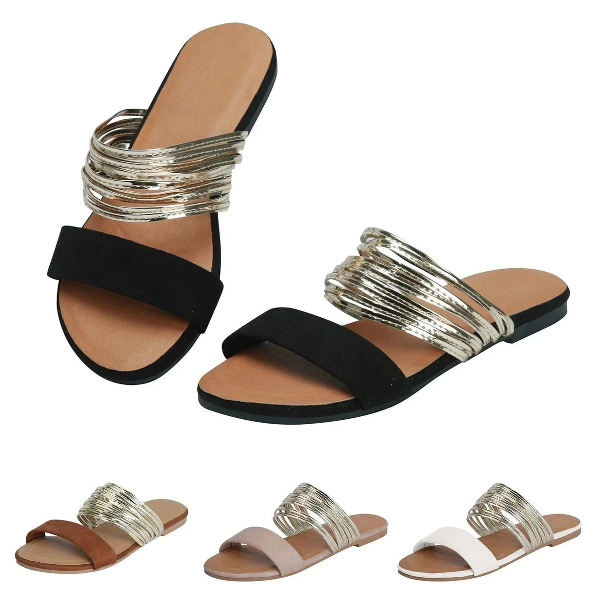 Zephyrina | Women's Strappy Comfortable Orthopedic Sandals Lifestyle